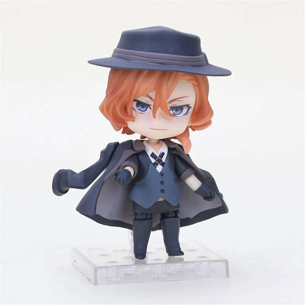  Bungo Stray Dogs Dazai Chuuya Figures Chibi Set 10 cm 