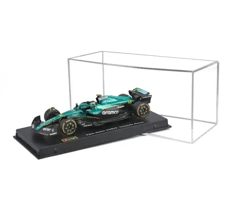  Burago 1:43 AMR23 F1 Diecast Model Car Acrylic Packaging -  ToylandEU™