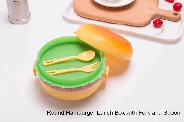  Burger Bento Box Double Tier For Kids Microwave Safe -  ToylandEU™