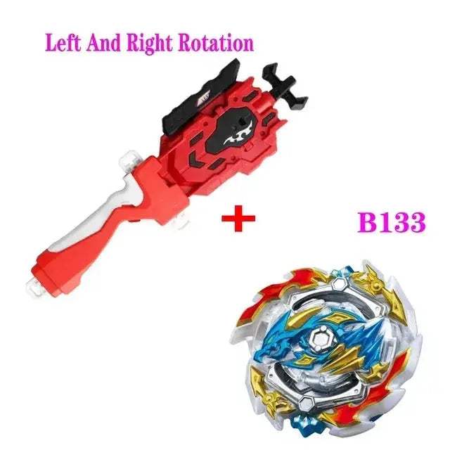 Burst Gyro Spinning Top With Launcher Metal Booster - ToylandEU