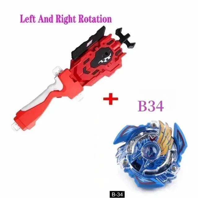 Burst Gyro Spinning Top With Launcher Metal Booster - ToylandEU