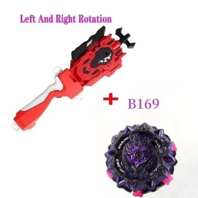 Burst Gyro Spinning Top With Launcher Metal Booster - ToylandEU