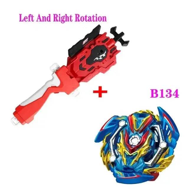Burst Gyro Spinning Top With Launcher Metal Booster - ToylandEU