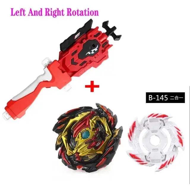 Burst Gyro Spinning Top With Launcher Metal Booster - ToylandEU