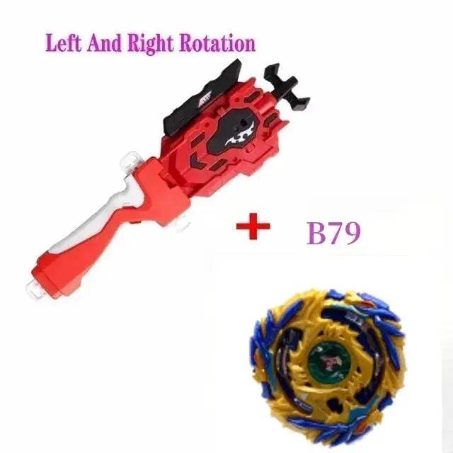 Burst Gyro Spinning Top With Launcher Metal Booster - ToylandEU