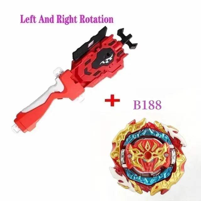 Burst Gyro Spinning Top With Launcher Metal Booster - ToylandEU