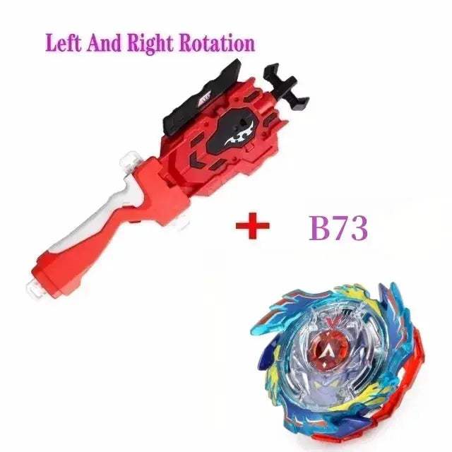 Burst Gyro Spinning Top With Launcher Metal Booster - ToylandEU