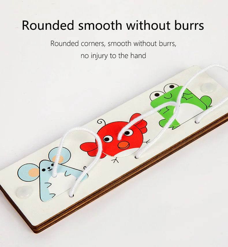 Busy Board Diy Material Accessories Montessori Teaching Aids Baby Early Education Learning Skill Toy Part Wooden Board Games - ToylandEU