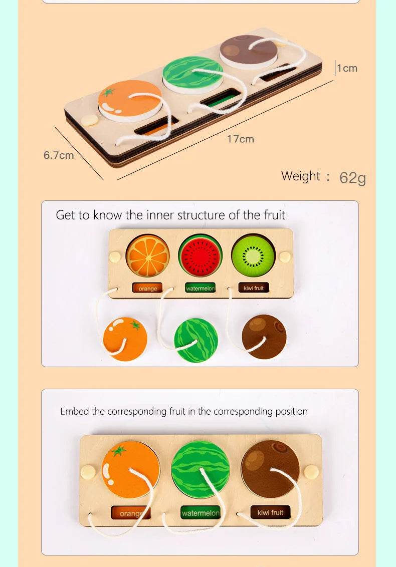 Busy Board Diy Material Accessories Montessori Teaching Aids Baby Early Education Learning Skill Toy Part Wooden Board Games - ToylandEU