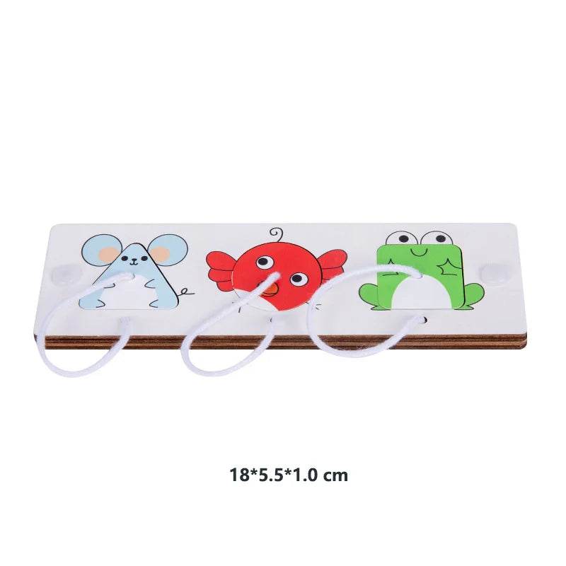 Busy Board Diy Material Accessories Montessori Teaching Aids Baby Early Education Learning Skill Toy Part Wooden Board Games - ToylandEU