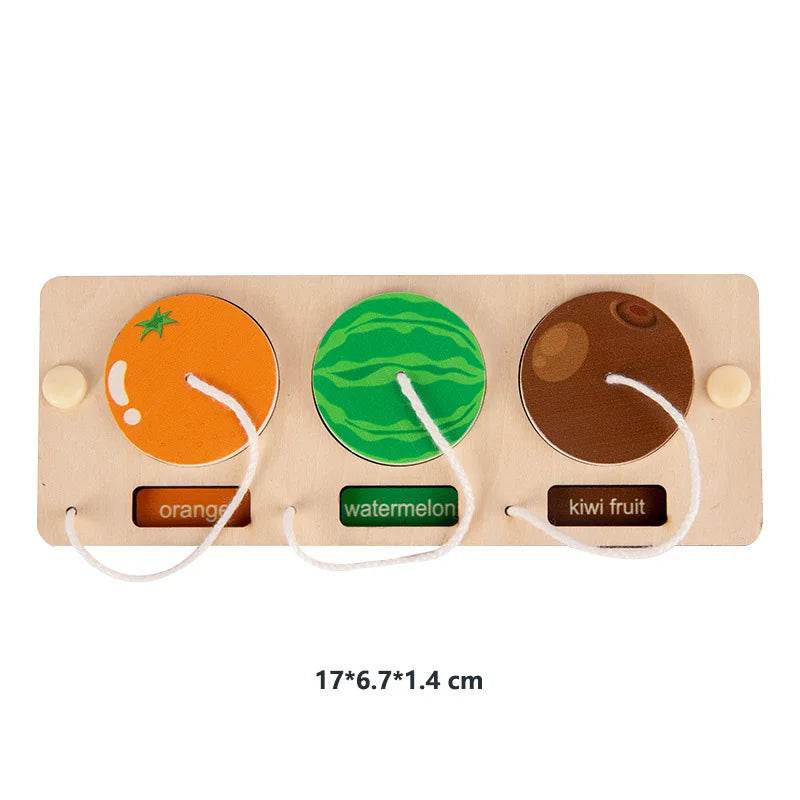 Busy Board Diy Material Accessories Montessori Teaching Aids Baby Early Education Learning Skill Toy Part Wooden Board Games - ToylandEU