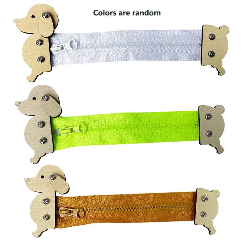 Busy Board Diy Material Accessories Montessori Teaching Aids Baby Early Education Learning Skill Toy Part Wooden Board Games - ToylandEU