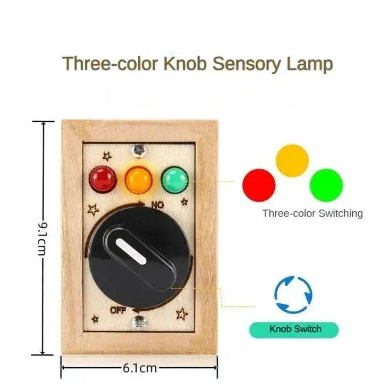  Montessori Busy Board Wooden DIY Toy For Toddlers 0 To 3 Years Handcrafted Life Skills -  ToylandEU™