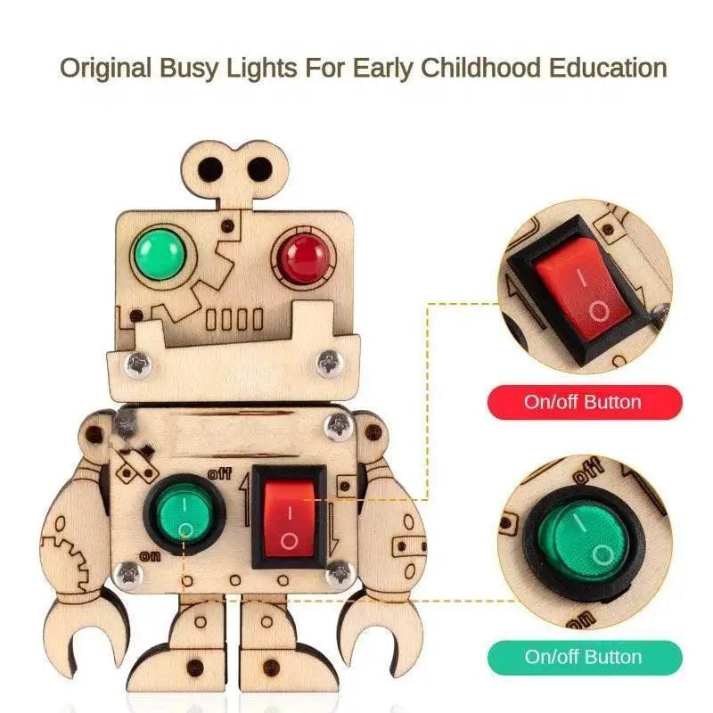  Montessori Busy Board Wooden DIY Toy For Toddlers 0 To 3 Years Handcrafted Life Skills -  ToylandEU™