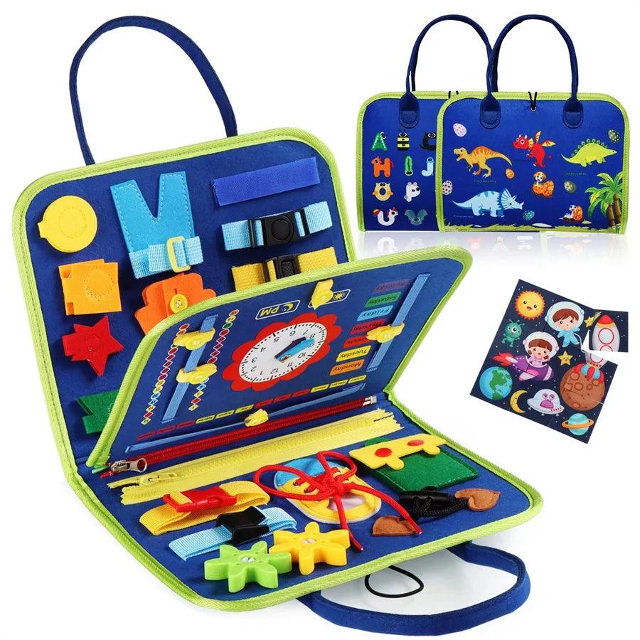 Busy Board | Fine Motor Training Ages 3-6 | Toylandeu™