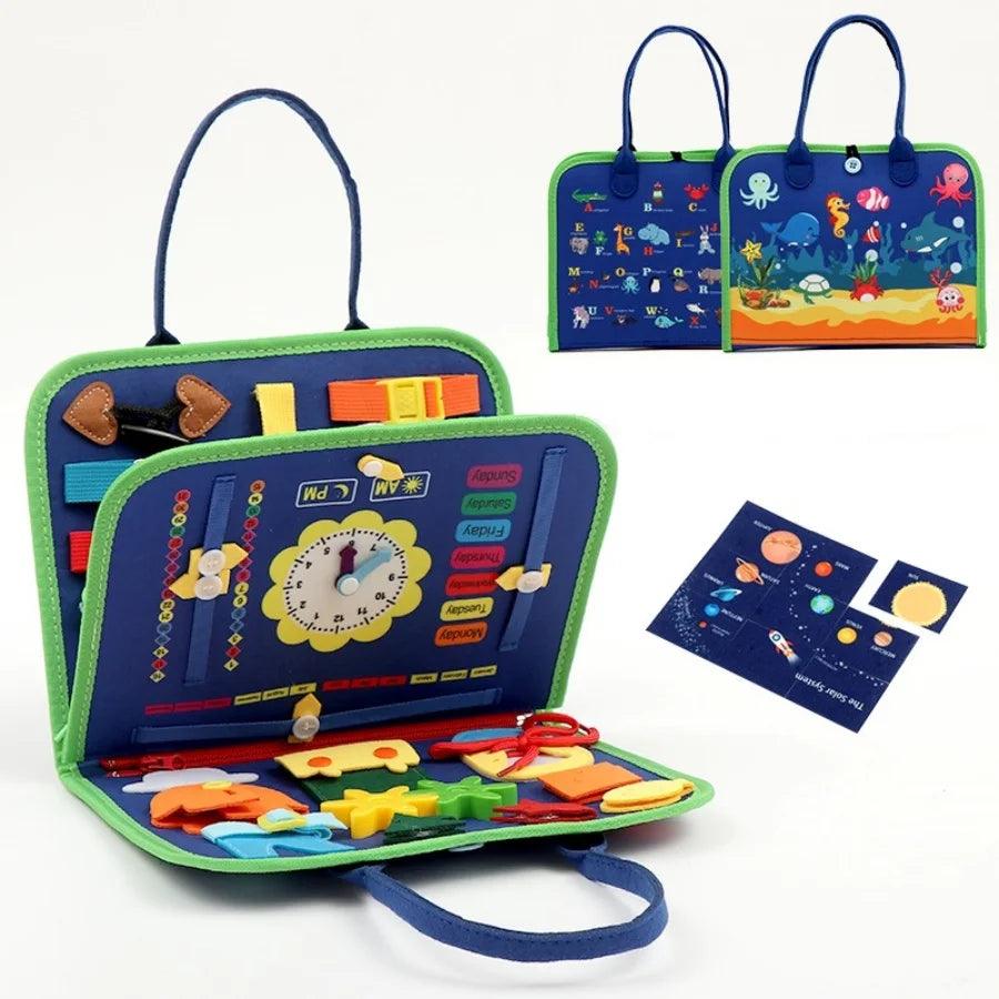 Busy Board | Fine Motor Training Ages 3-6 | Toylandeu™