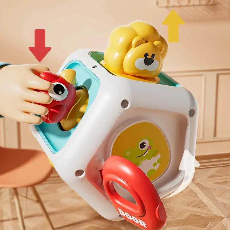  Montessori Busy Board 6in1 Activity Cube For Toddlers -  ToylandEU™