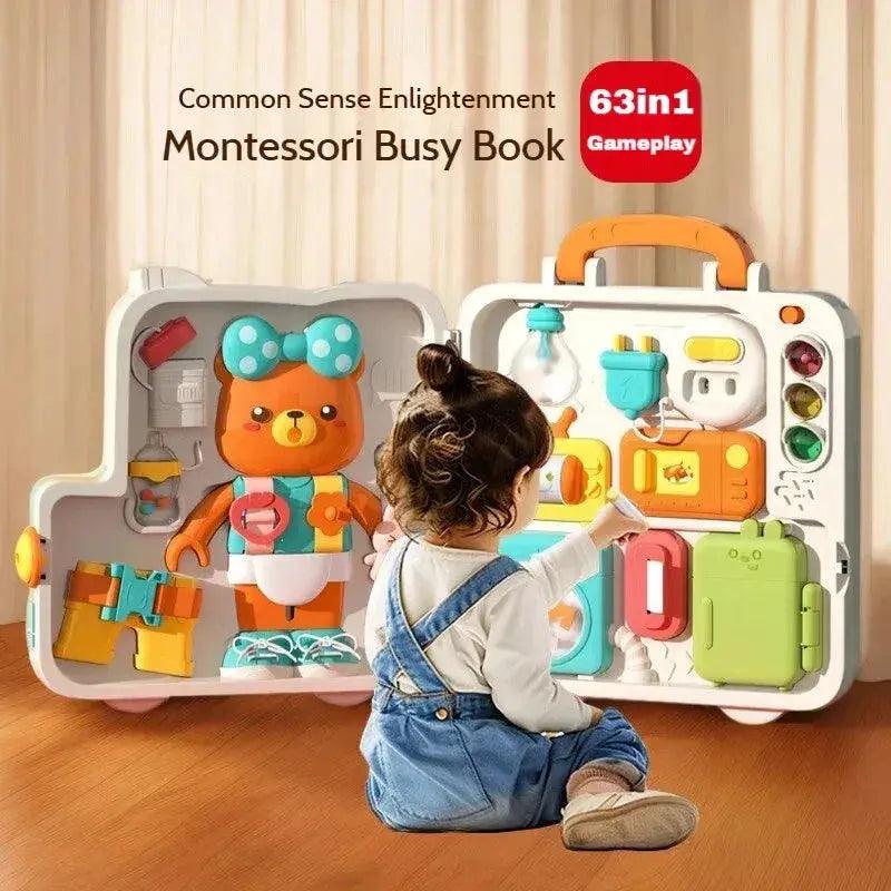  Car Shaped Montessori Busy Board For Sensory Learning -  ToylandEU™