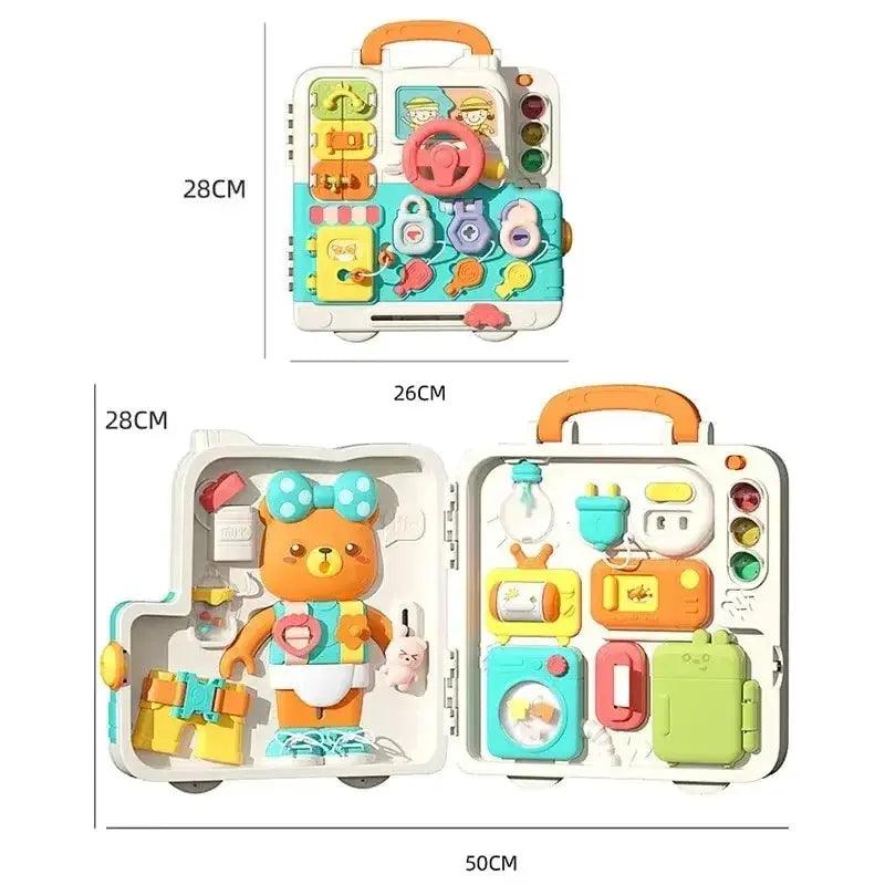  Car Shaped Montessori Busy Board For Sensory Learning -  ToylandEU™