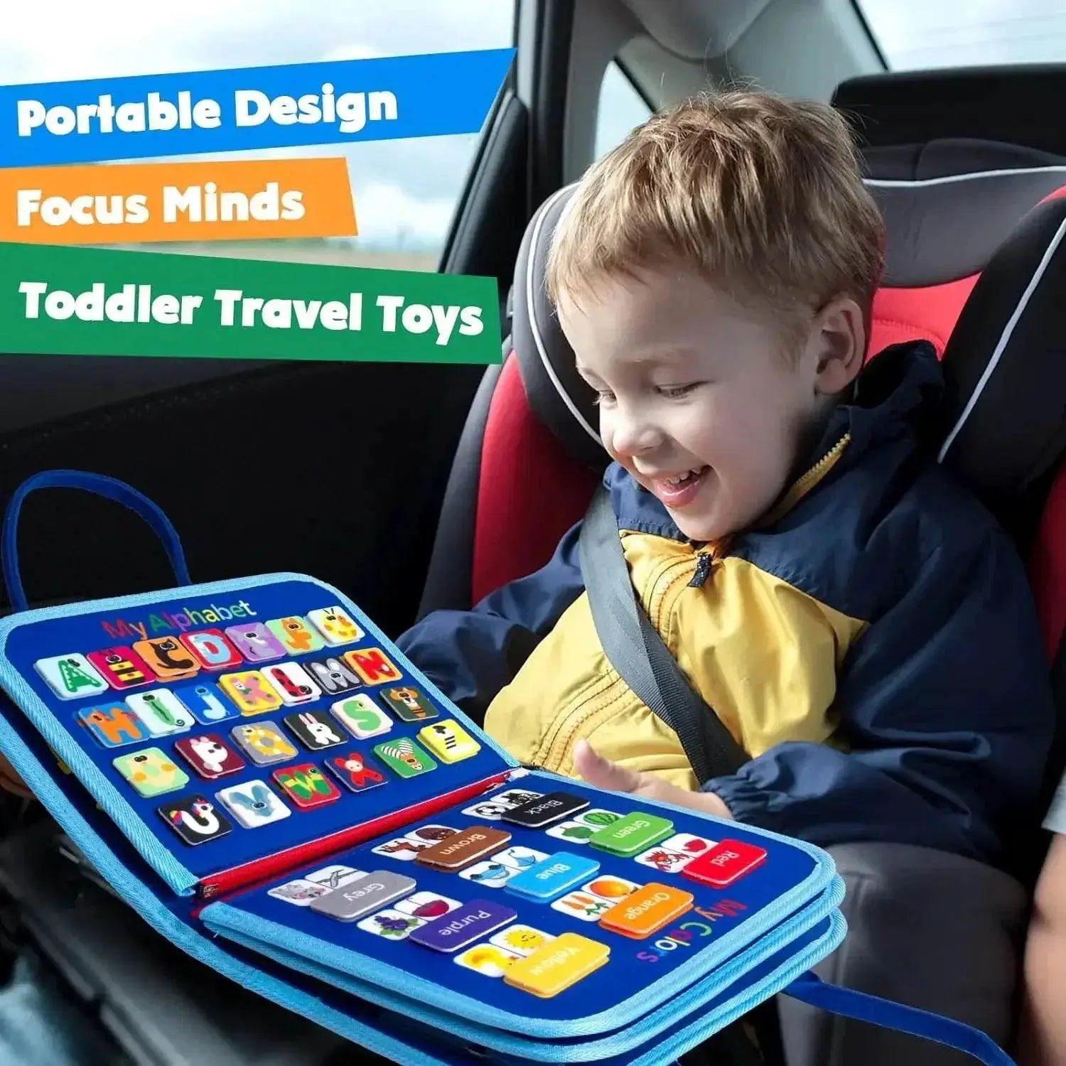  Busy Board Montessori Sensory Board Fine Motor Travel Toy -  ToylandEU™