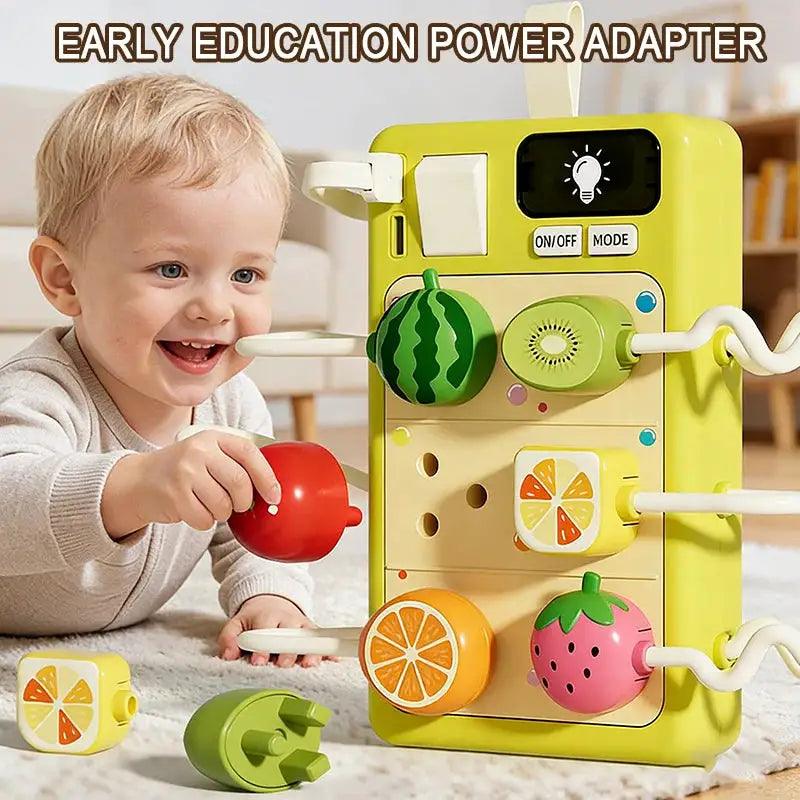  Montessori Sensory Busy Board With Light And Sound -  ToylandEU™
