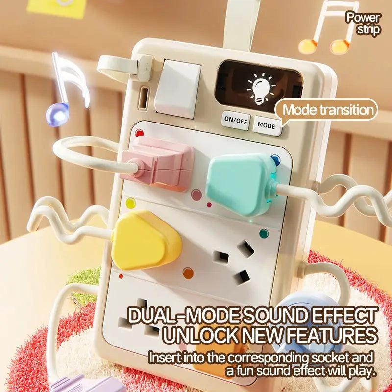  Montessori Sensory Busy Board With Light And Sound -  ToylandEU™