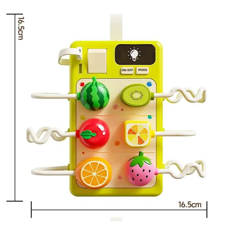  Montessori Sensory Busy Board With Light And Sound -  ToylandEU™