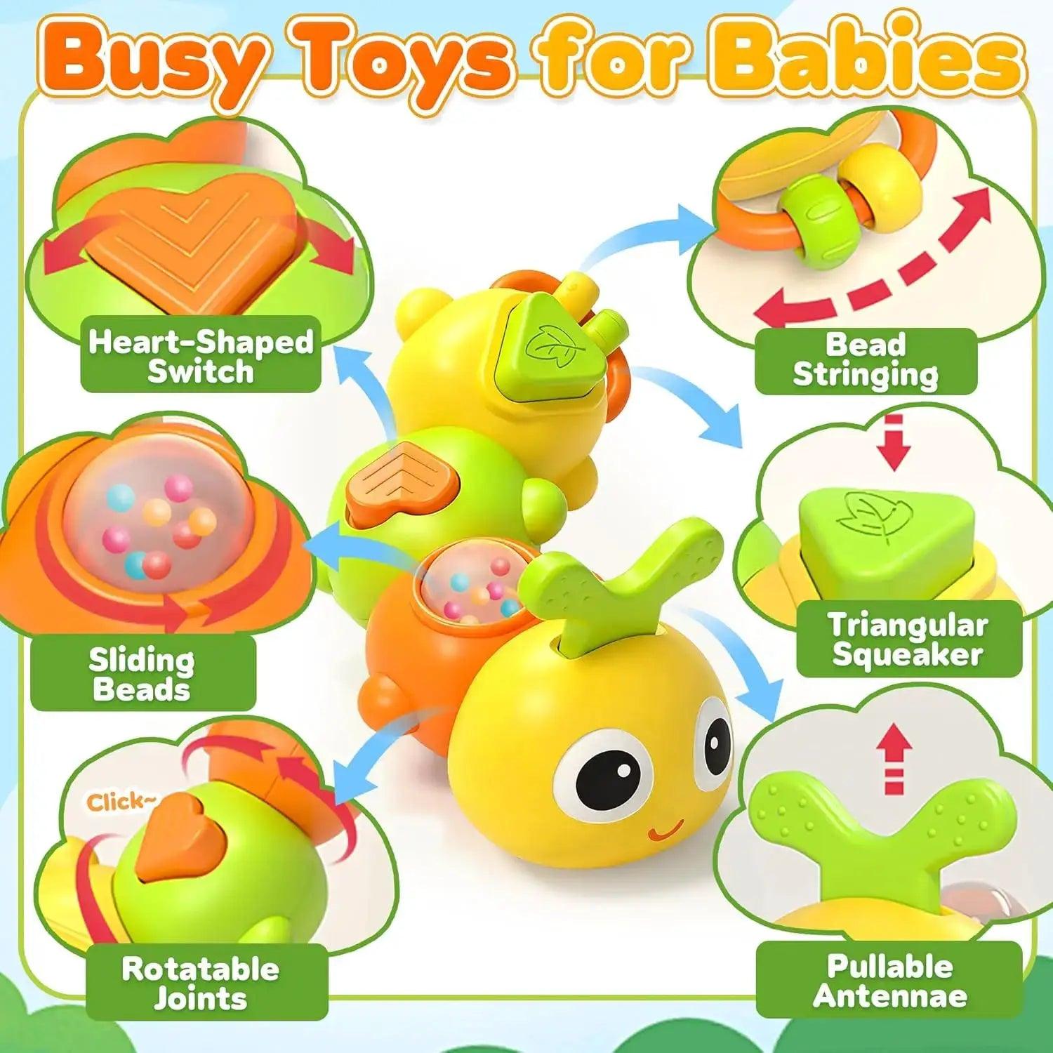  Montessori Busy Board Travel Toy For Toddlers On The Go -  ToylandEU™