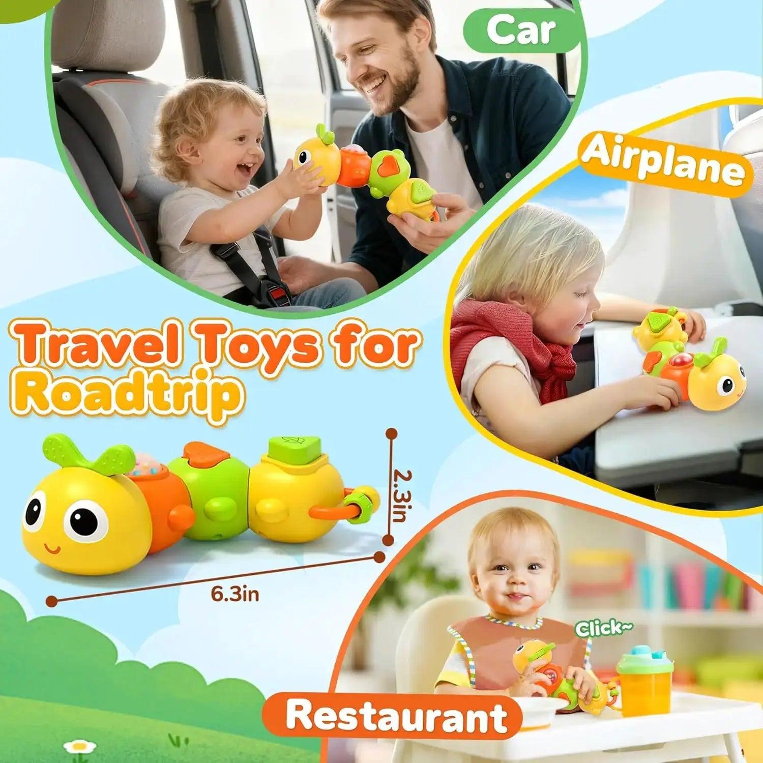  Montessori Busy Board Travel Toy For Toddlers On The Go -  ToylandEU™