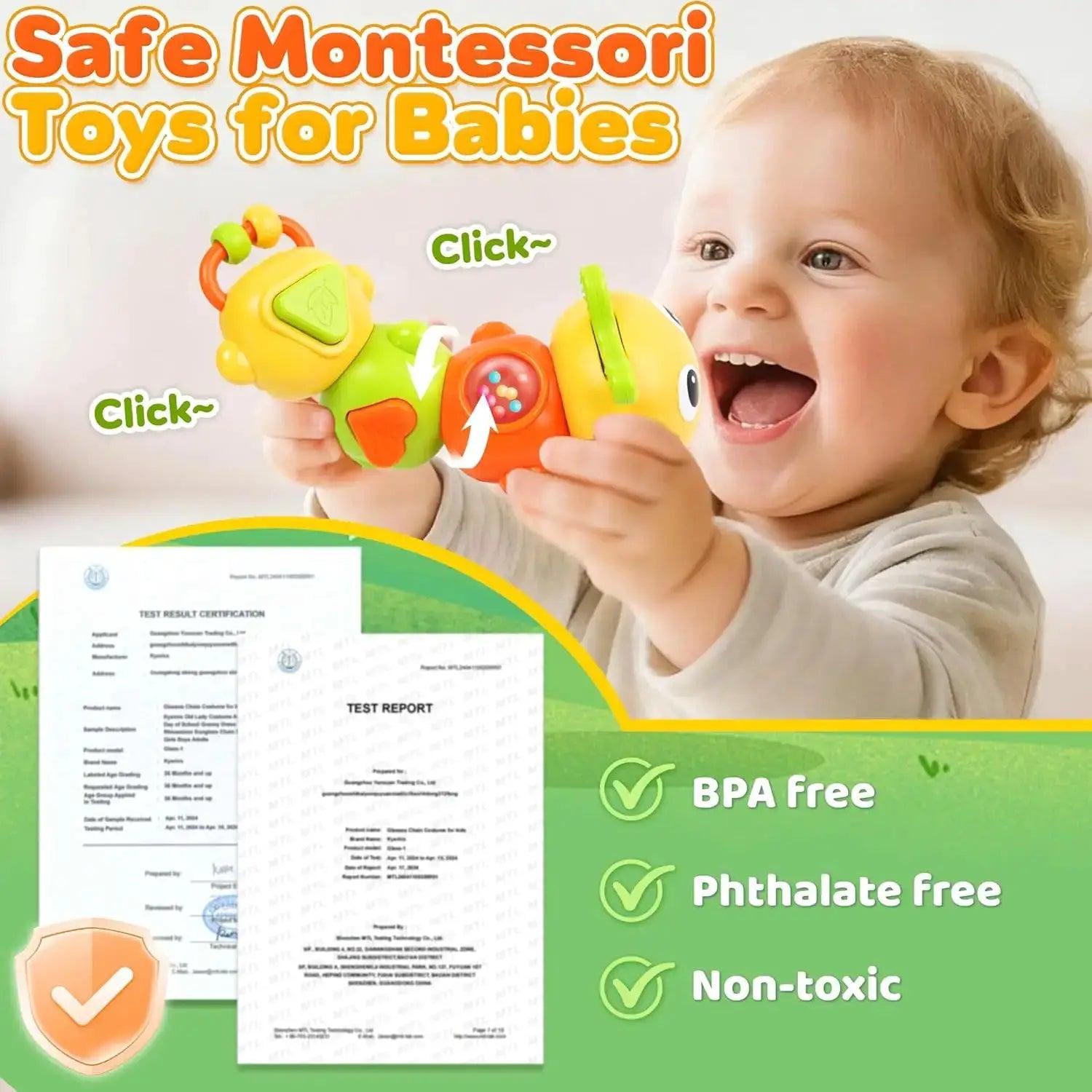  Montessori Busy Board Travel Toy For Toddlers On The Go -  ToylandEU™