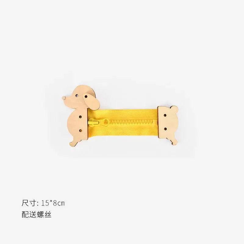  Montessori Busy Board Wooden Toy With Clock Mirror -  ToylandEU™