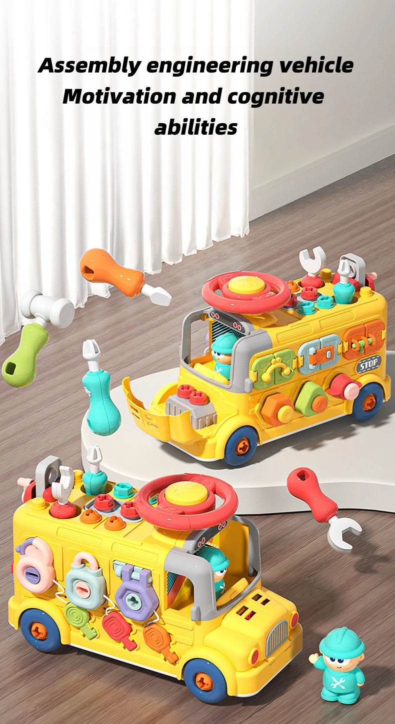 Busy Cube For Toddler Travel Toddler Busy Cube Fine Motor Skill Learning Activity Cube Toy For Home School Nursery Montessori - ToylandEU