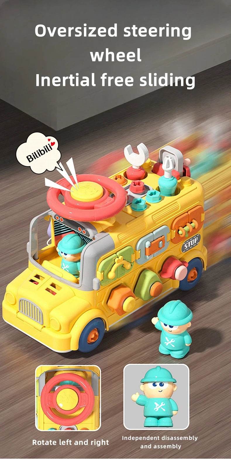 Busy Cube For Toddler Travel Toddler Busy Cube Fine Motor Skill Learning Activity Cube Toy For Home School Nursery Montessori - ToylandEU