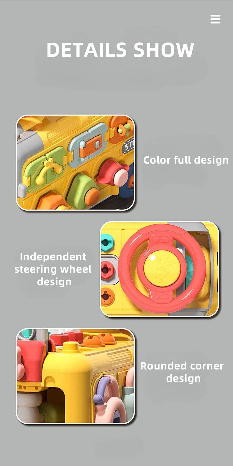 Busy Cube For Toddler Travel Toddler Busy Cube Fine Motor Skill Learning Activity Cube Toy For Home School Nursery Montessori - ToylandEU