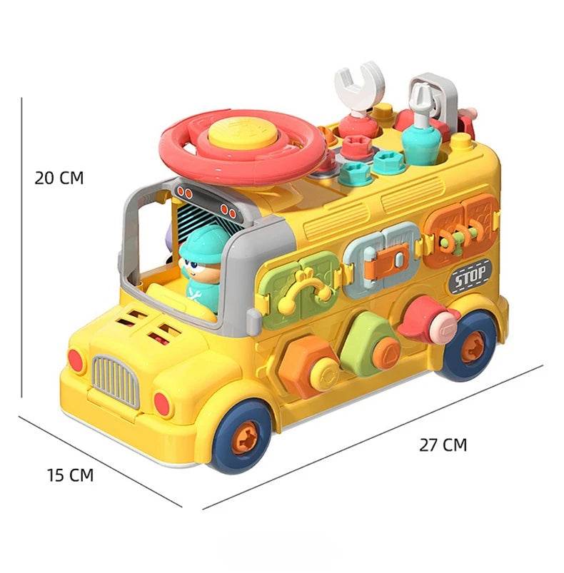 Busy Cube For Toddler Travel Toddler Busy Cube Fine Motor Skill Learning Activity Cube Toy For Home School Nursery Montessori - ToylandEU