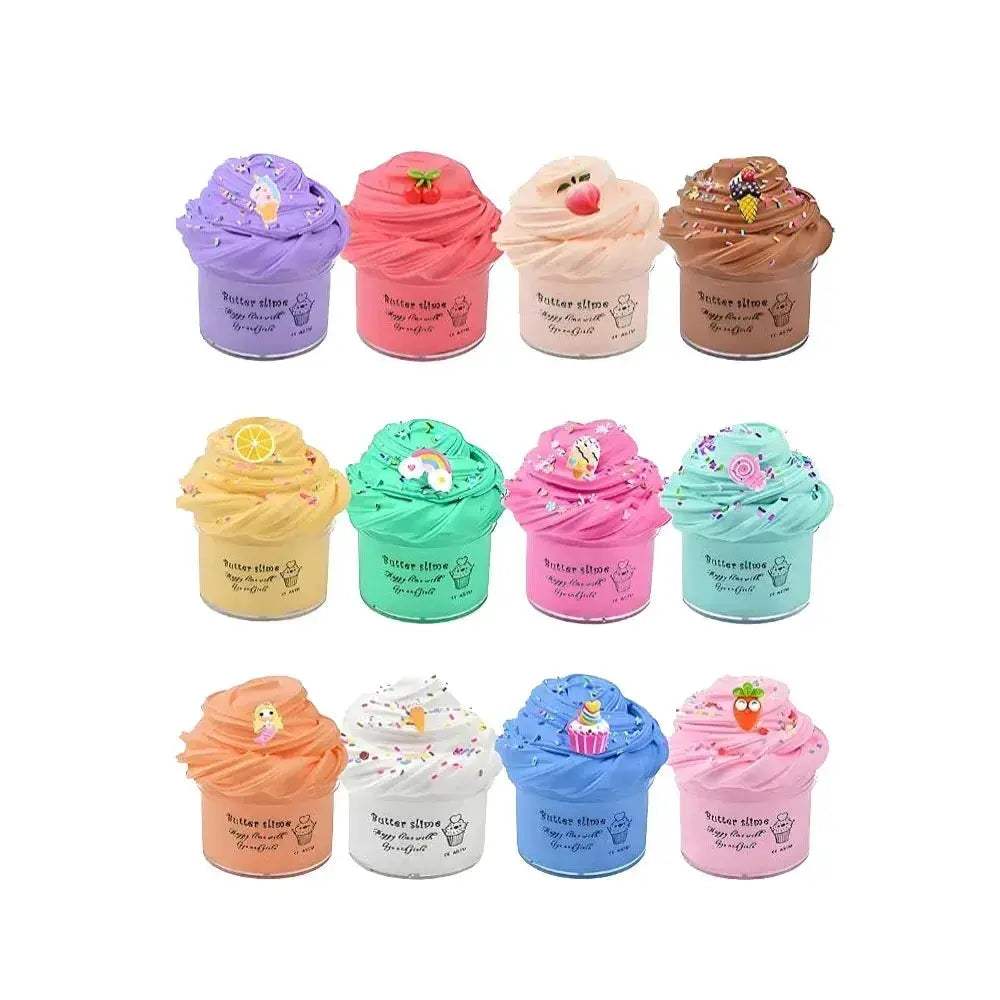 Butter Puree Play Dough Set for Kids Party Soft Nonstick - ToylandEU