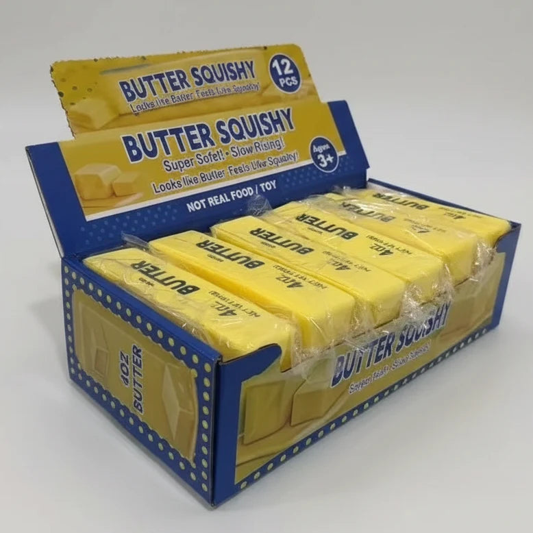 Butter Stick Squishy | Scented Like Real Butter | Toylandeu™