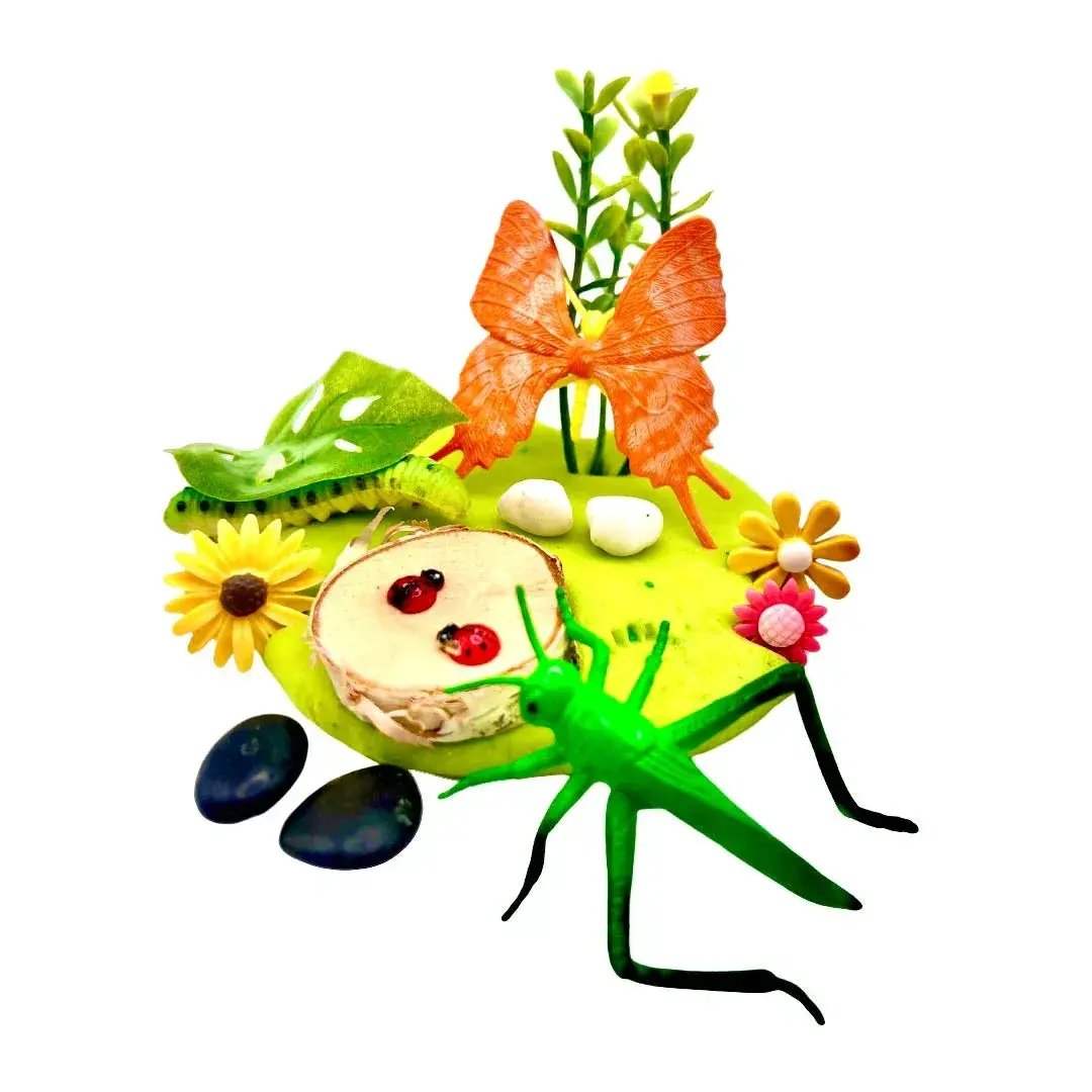 Butterfly & Bug Playdough Sensory Kit: Educational Insect-Themed Play Kit - ToylandEU