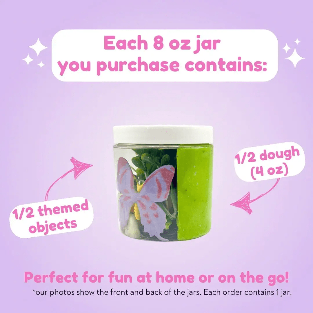 Butterfly & Bug Playdough Sensory Kit: Educational Insect-Themed Play Kit - ToylandEU