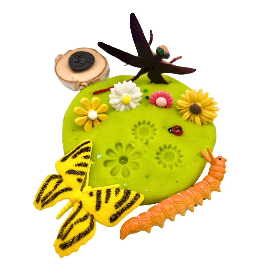 Butterfly & Bug Playdough Sensory Kit: Educational Insect-Themed Play Kit - ToylandEU