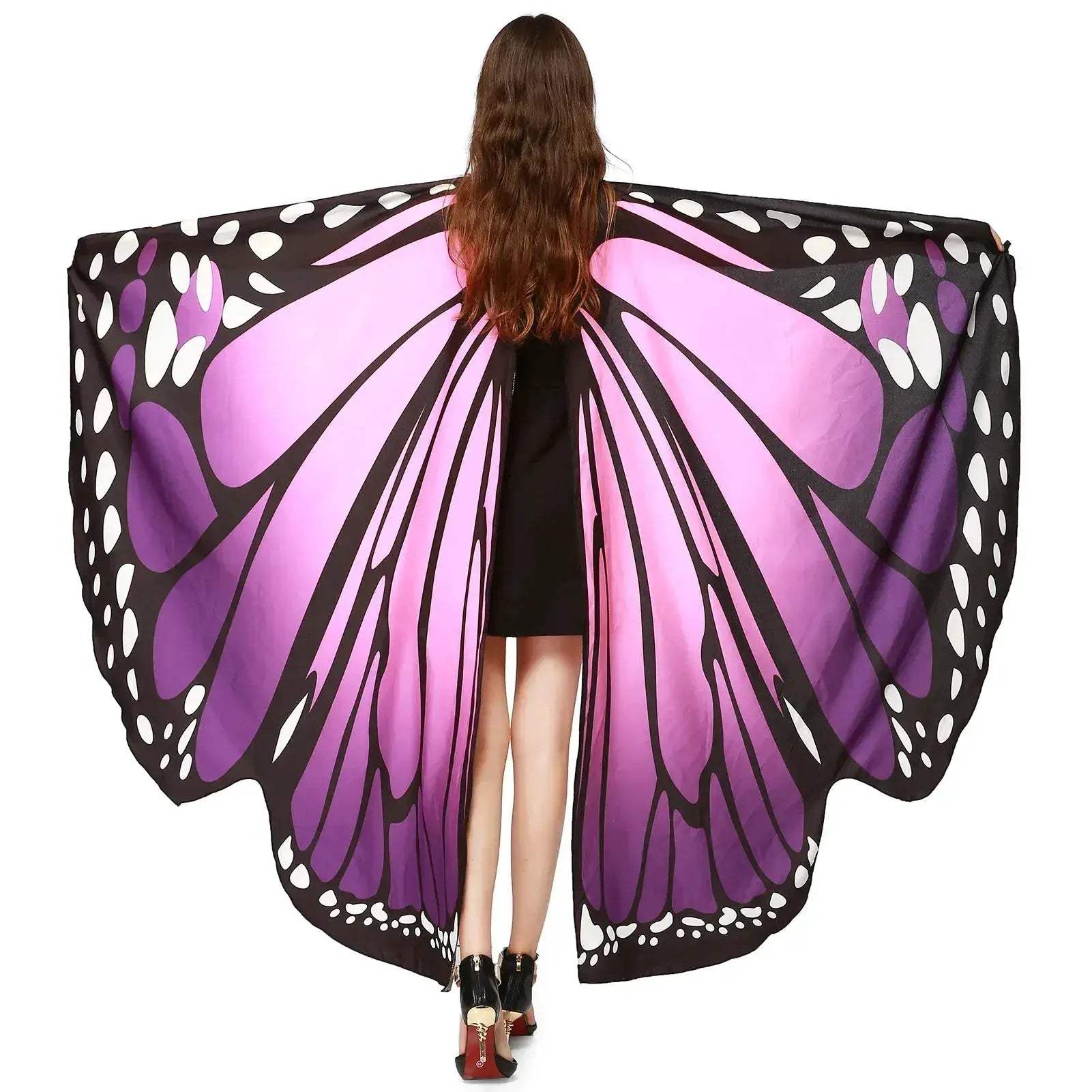 Butterfly Wings Shawl For Women Eye Catching Halloween Costume - ToylandEU