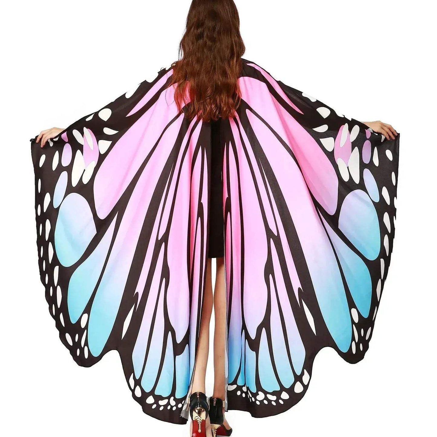 Butterfly Wings Shawl For Women Eye Catching Halloween Costume - ToylandEU