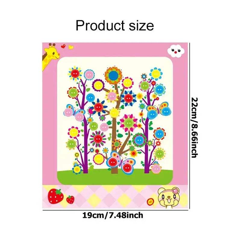 Button Sticker Toy For Kids Develops Fine Motor Skills - ToylandEU
