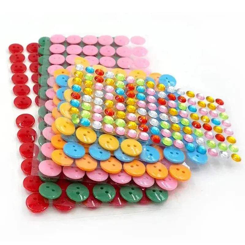 Button Sticker Toy For Kids Develops Fine Motor Skills - ToylandEU