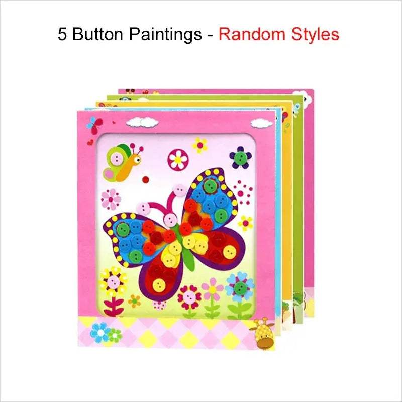 Button Sticker Toy For Kids Develops Fine Motor Skills - ToylandEU