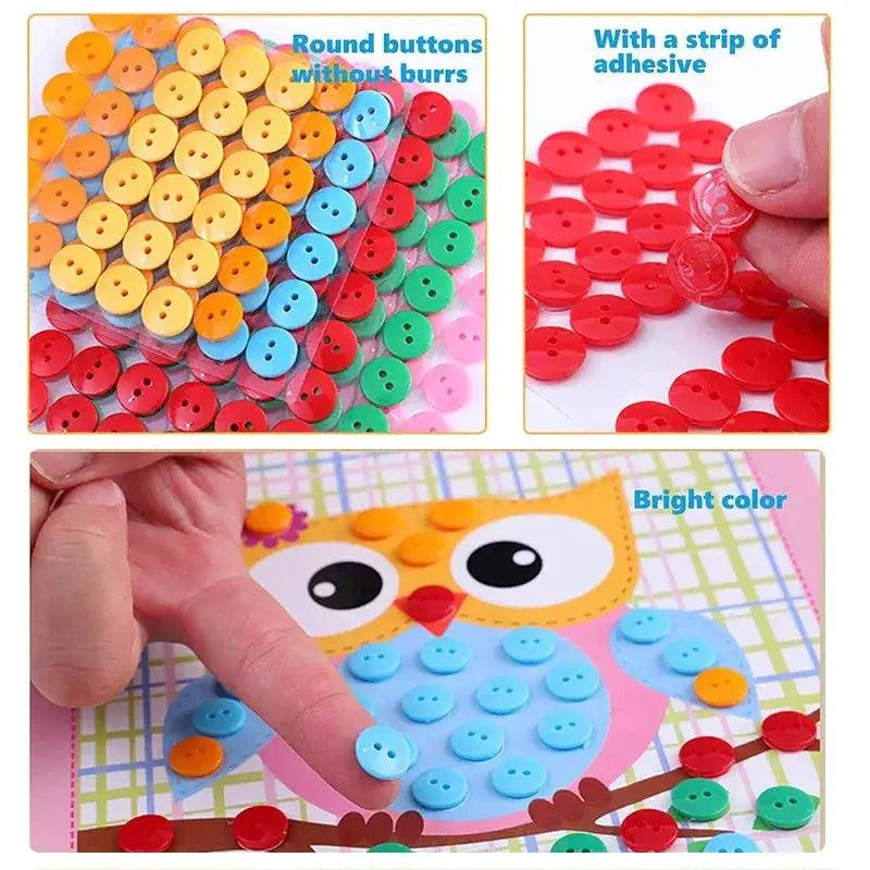  Button Sticker Toy for Kids Develops Fine Motor Skills -  ToylandEU™