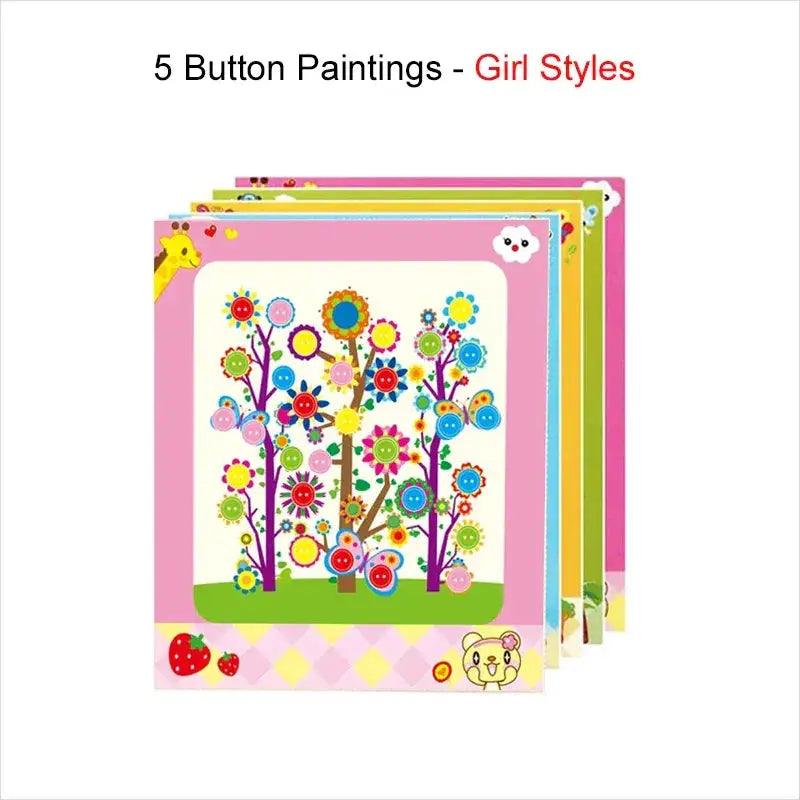  Button Sticker Toy for Kids Develops Fine Motor Skills -  ToylandEU™