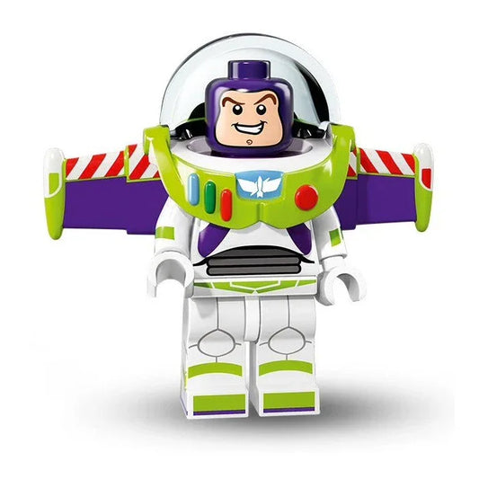 Buzz Lightyear Figure Collectible ABS Plastic Construction White Green Purple Color With Slight Variations - ToylandEU