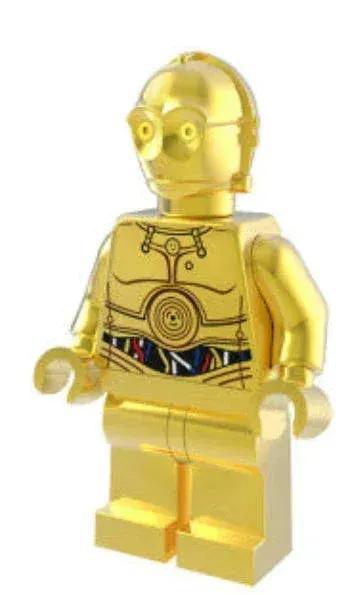  C-3POD Custom Lego Minifigure With Cybernetic Detail -  ToylandEU™
