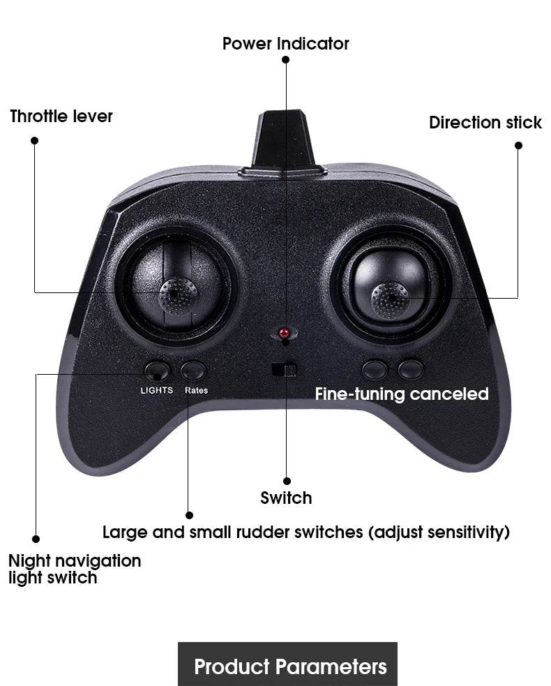 C17 C-17 Transport 390mm Wingspan RC Airplane Glider RTF - ToylandEU